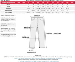 Brown Leather Chap-Men