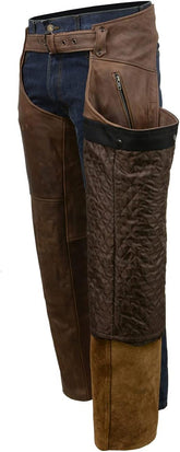 Brown Leather Chap-Men