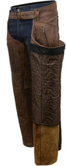 Brown Leather Chap-Men