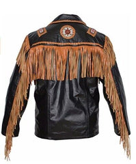 Cowboy Fringe & Leather Jacket