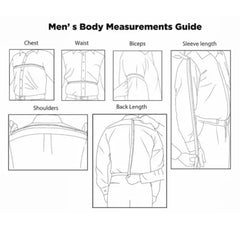 Motorcycle Leather Jacket Sheepskin-Men