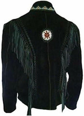 Fringe Suede Jacket western styles