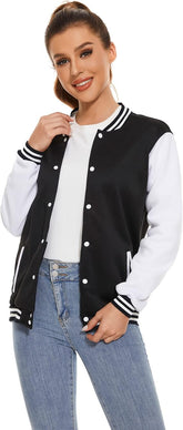 Black Varsity Jacket Women