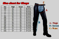 Horse Riding Leather  Chaps-Men