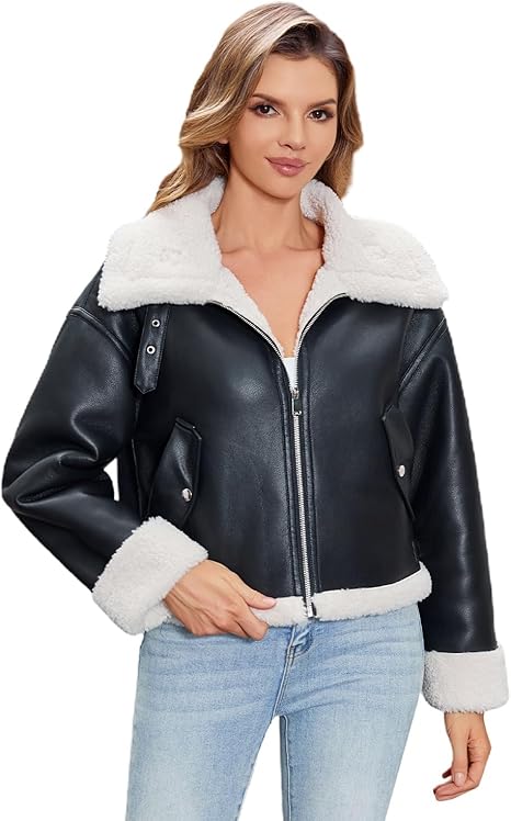 Black Faux Jacket