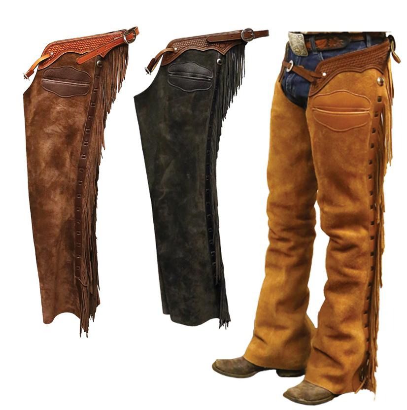 Horse Riding Leather  Chaps-Men