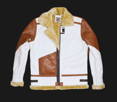 Men's Aviator Leather Jacket 