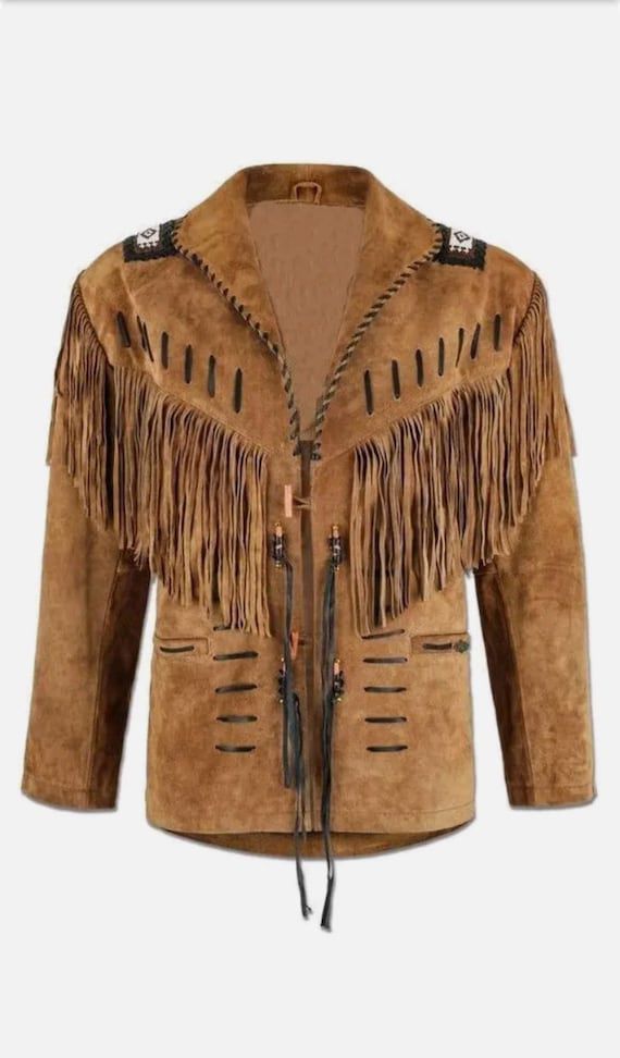 Western Cowboy Leather jackets-Men