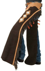 Western style Cowboy Leather-Chaps