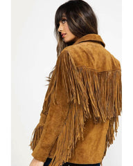 Suede Western style jacket-women